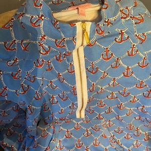 Lilly Pulitzer Anchors Away popover size XL